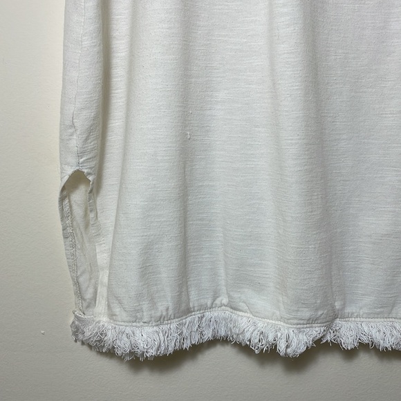 ✌🏻Ruff Hewn | Womens Short Sleeve Top 1X Embroidered Cotton Blend Boho Hippie - Picture 6 of 11